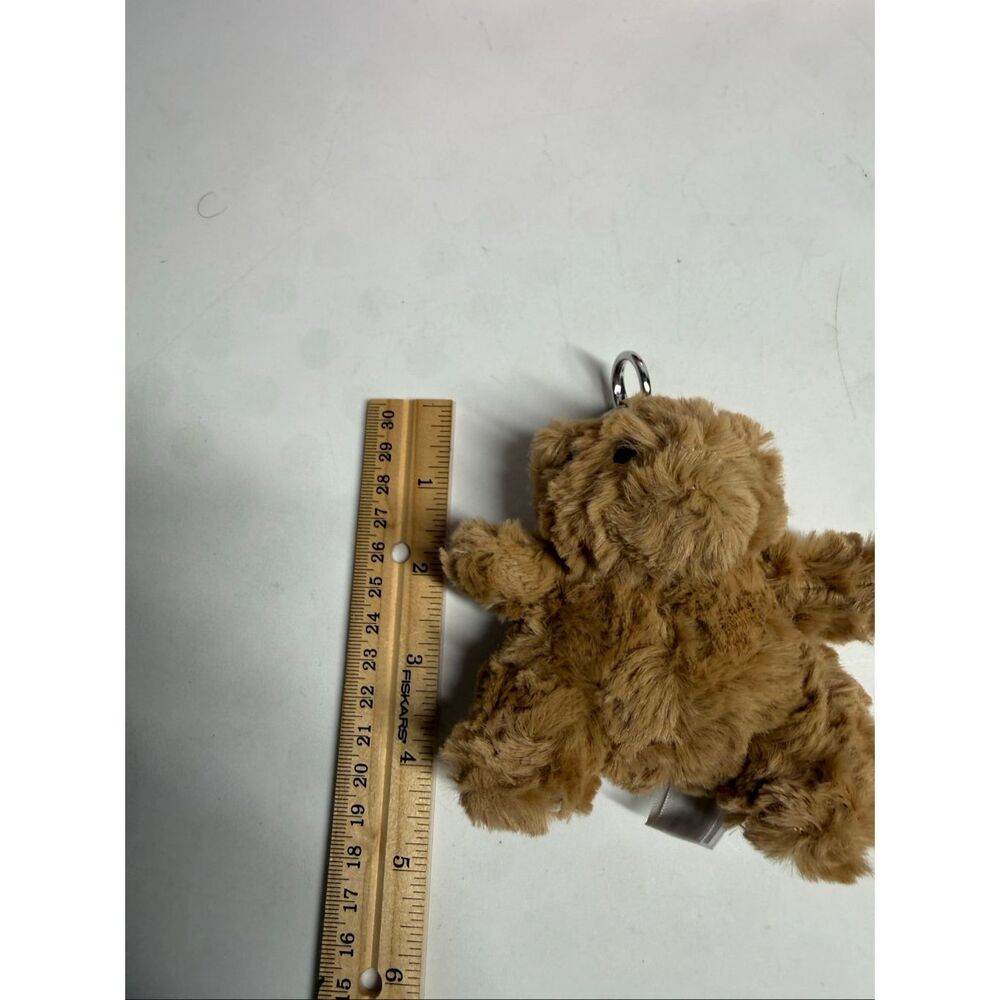 Jellycat Bartholomew Bear Bag Charm - Teddy Bear Plush Keychain - Picture 9 of 9